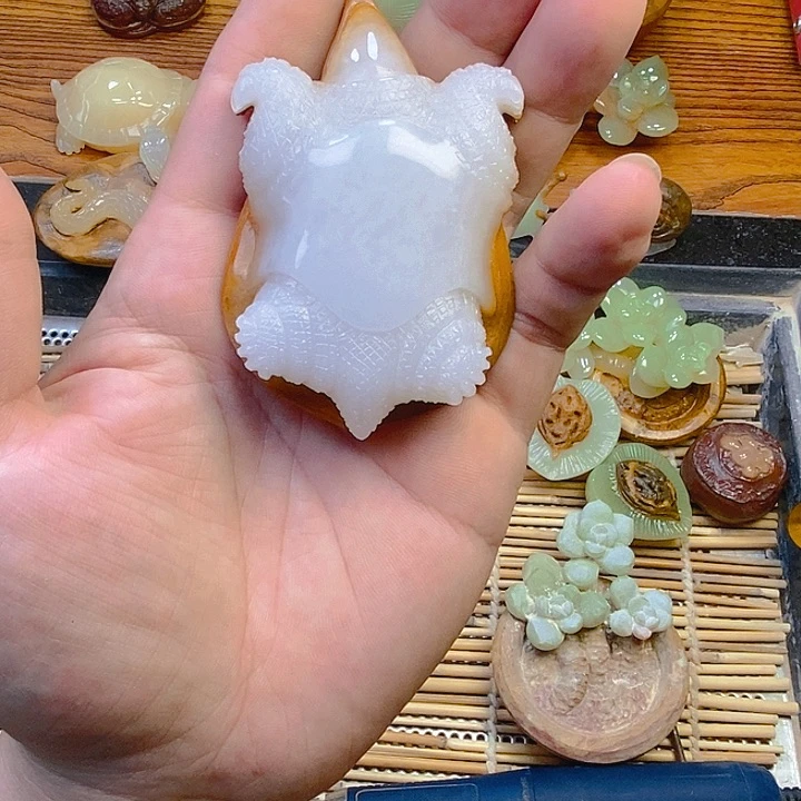 【闪购商品】砖雕海*天然一体雕刻