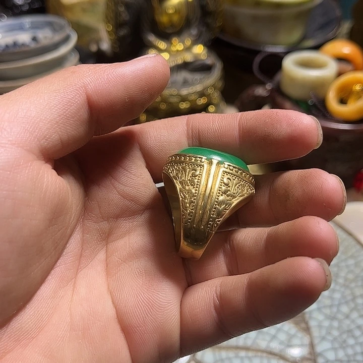 紫金钵盂菩提把件