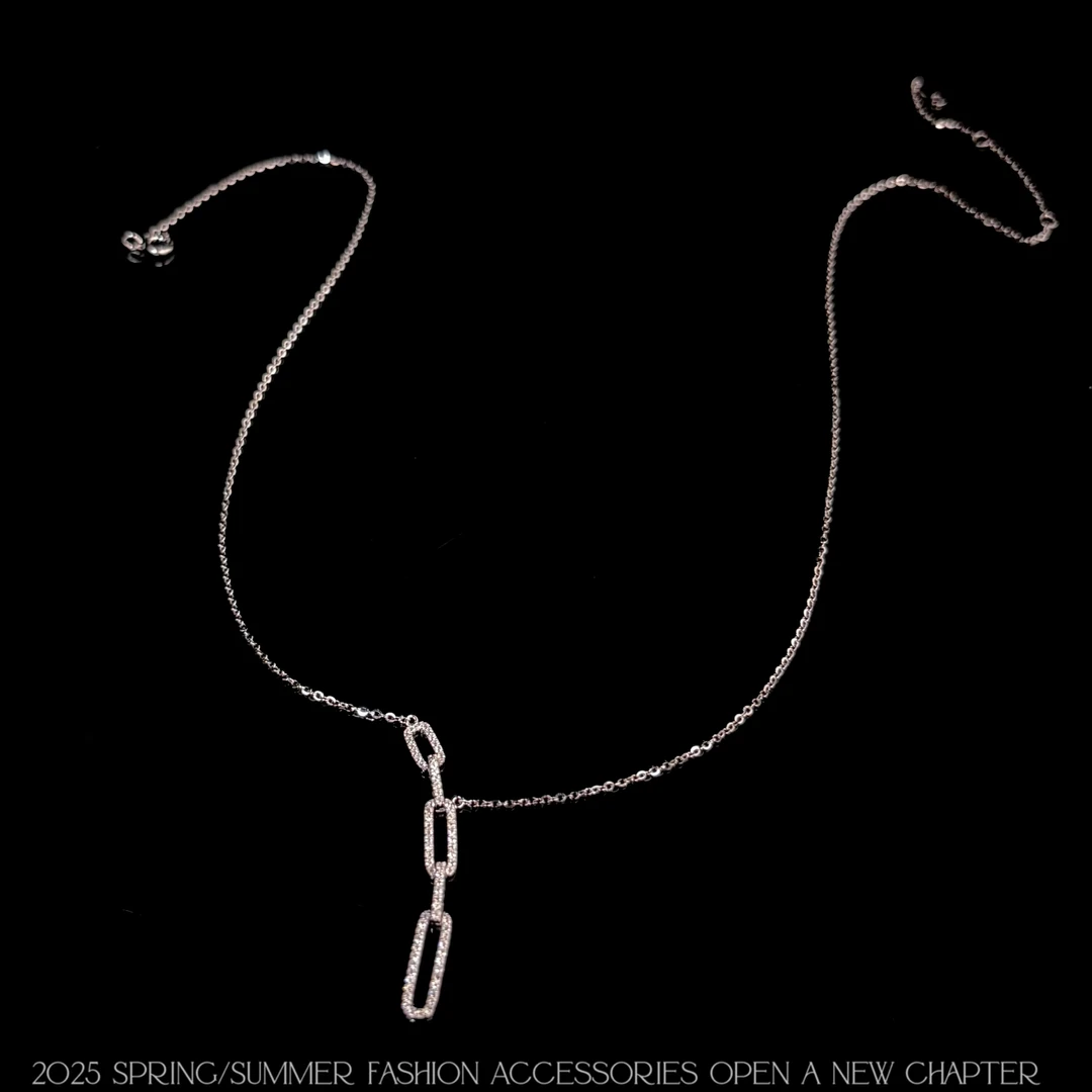 坠链均925银 镀K金 2025款C8530【环环相扣】Jeannie zoo 项链