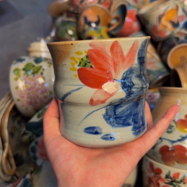 瓷片景德镇陶瓷手工手绘