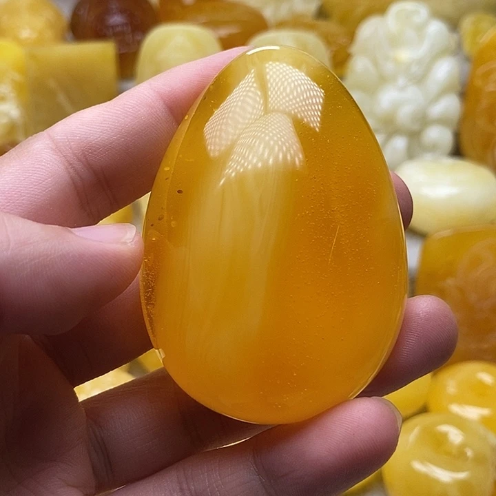 琥珀颈饰未镶嵌琥珀蜜蜡吊坠