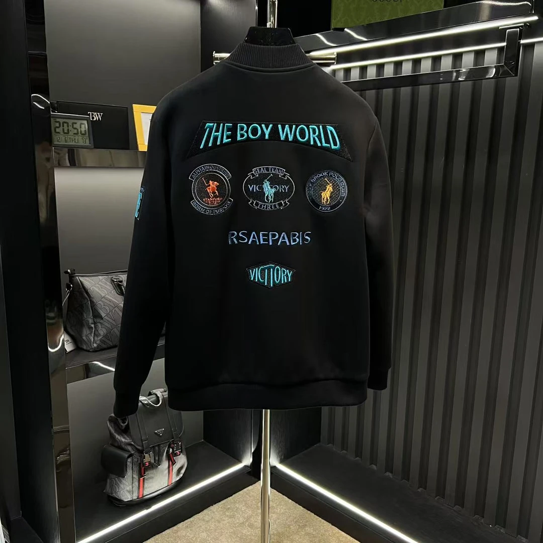 TD【BOBO专属】2025新品秋冬高奢重磅棒球服外套-88867