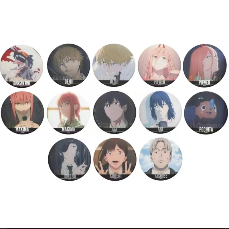 电锯人JS名场面浮雕吧唧 未成年人禁止下单 默认厂瑕