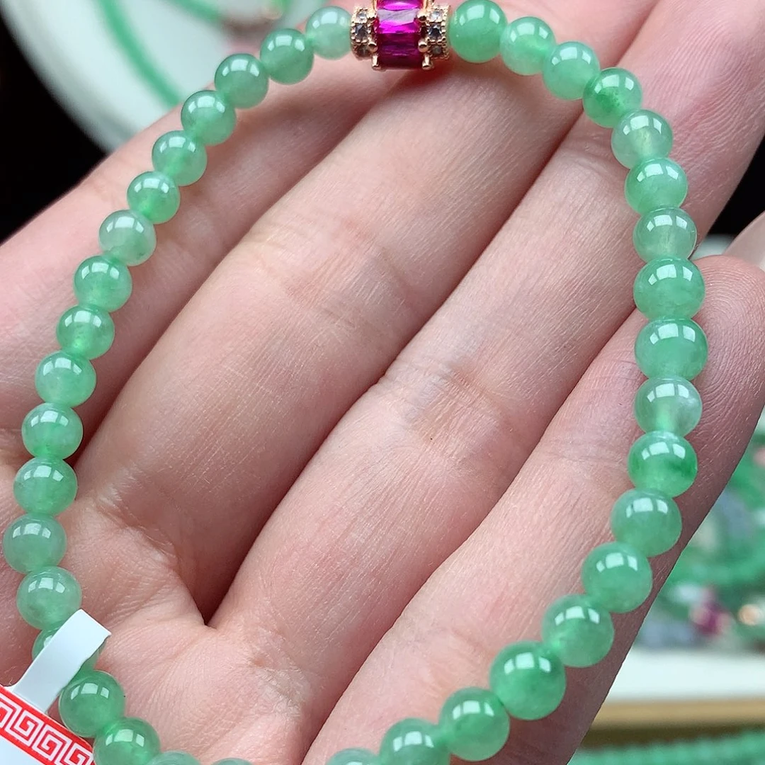 翡翠未镶嵌手链翡翠