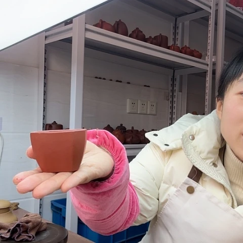 紫砂四方杯四方杯