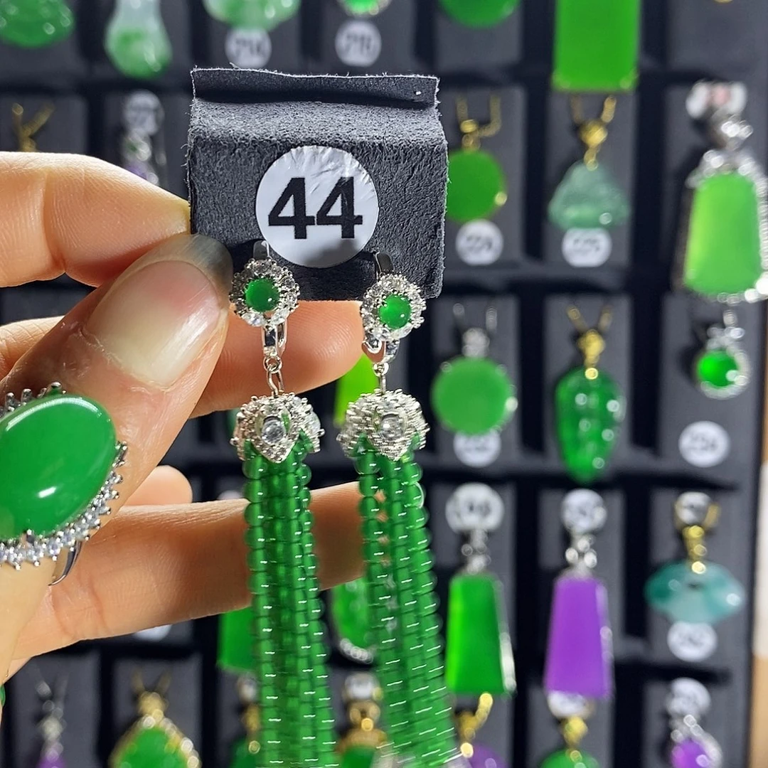 未镶嵌翡翠耳饰44