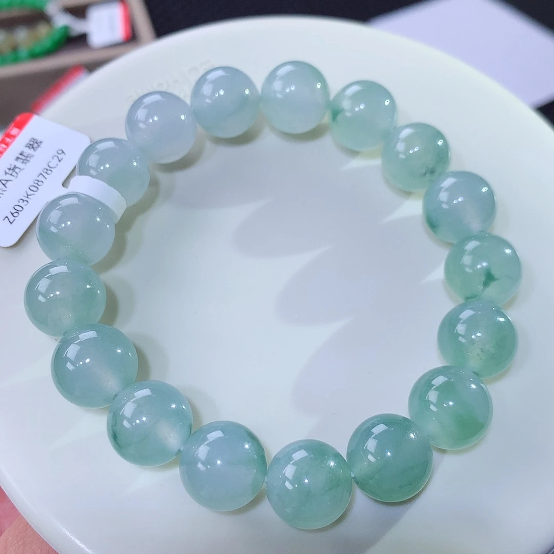 未镶嵌手串翡翠翡翠卡12