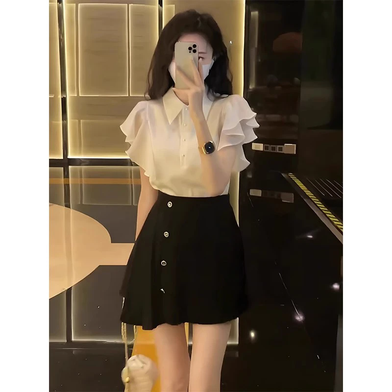 【浅浅专属】【两件套】2025新款高级感穿搭轻熟JK制服连衣裙子D3018