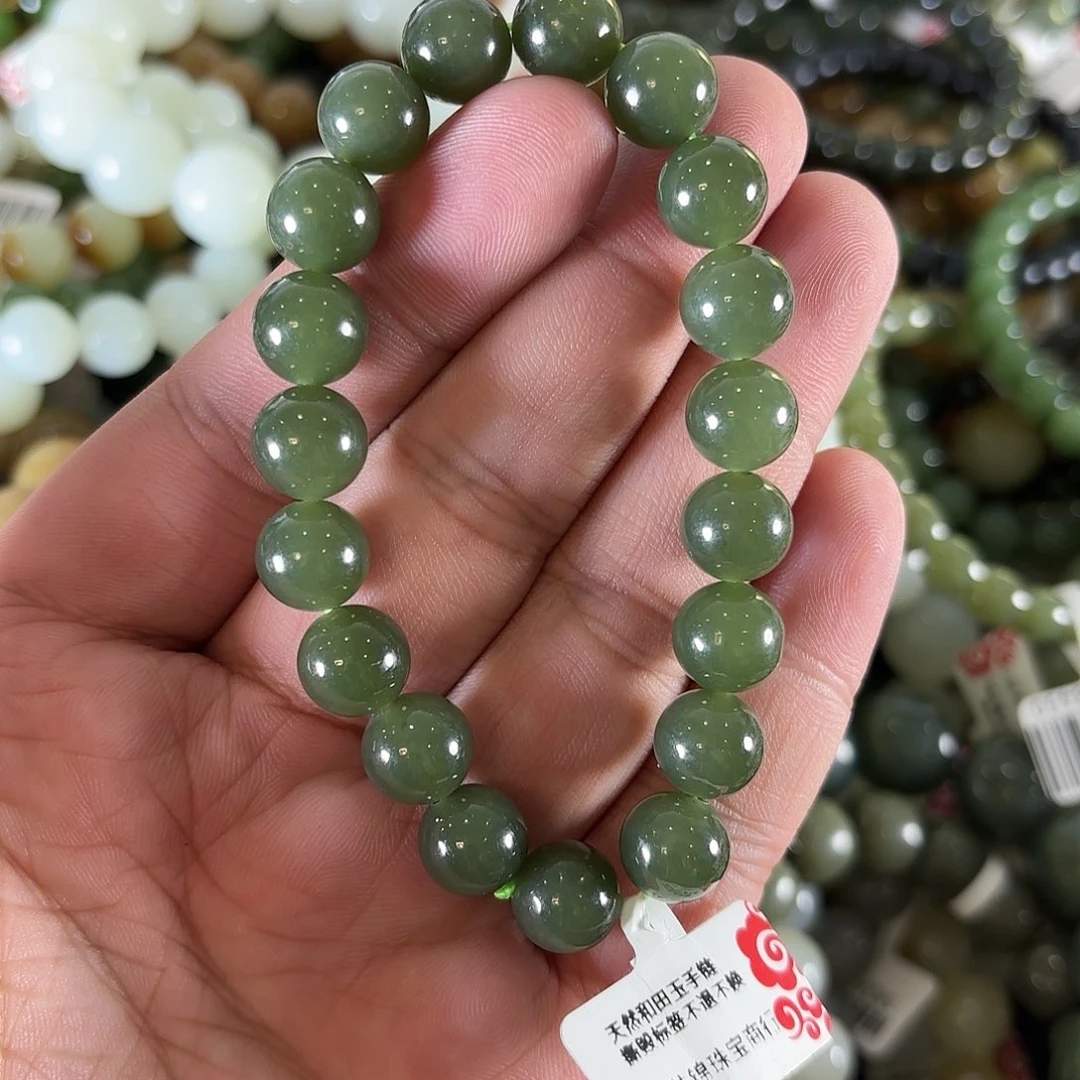 和田玉手链未镶嵌W83