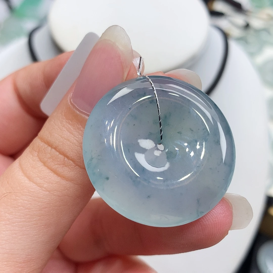 翡翠未镶嵌胸饰翡翠71，30.3/6