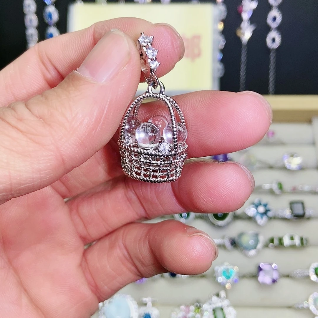 【闪购商品】吊坠(不含链)未镶嵌水晶