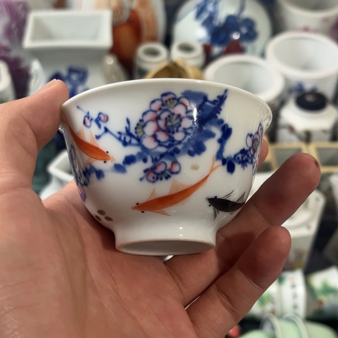 摆件景德镇陶瓷杯子