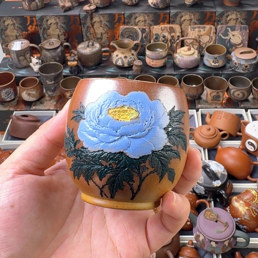 茶壶紫砂100cc原矿精工半手