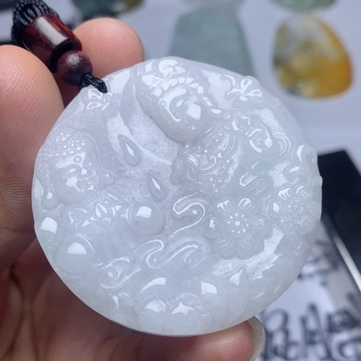 颈饰未镶嵌翡翠翡翠
