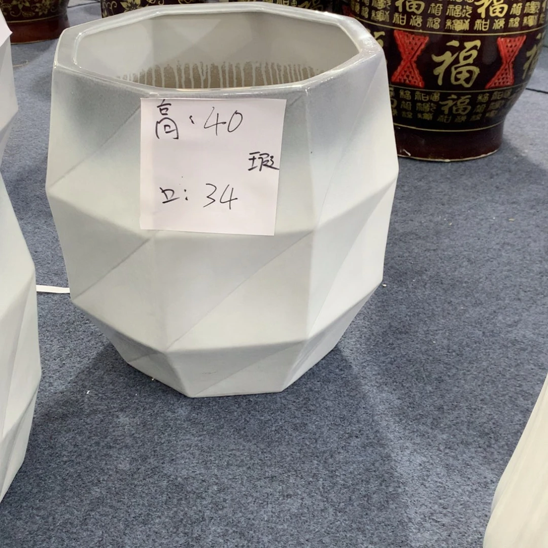 高温陶瓷花盆微瑕