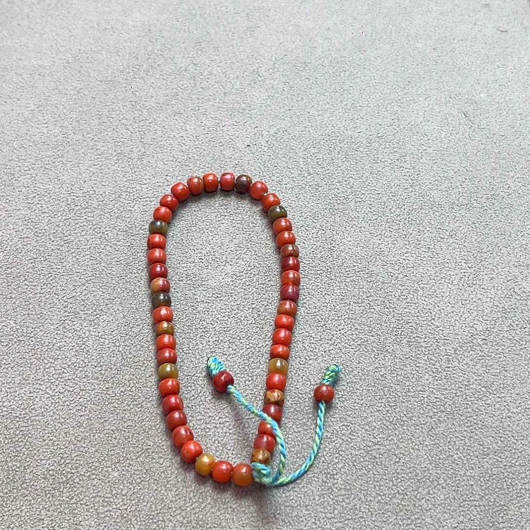 南红玛瑙未镶嵌颈饰