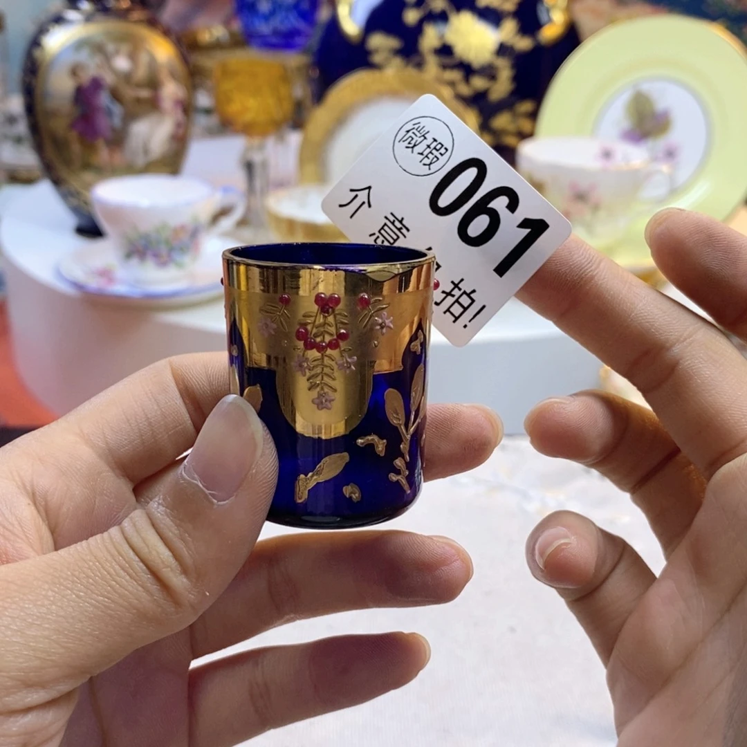 瓷片瓷器欧瓷咖啡杯水晶杯
