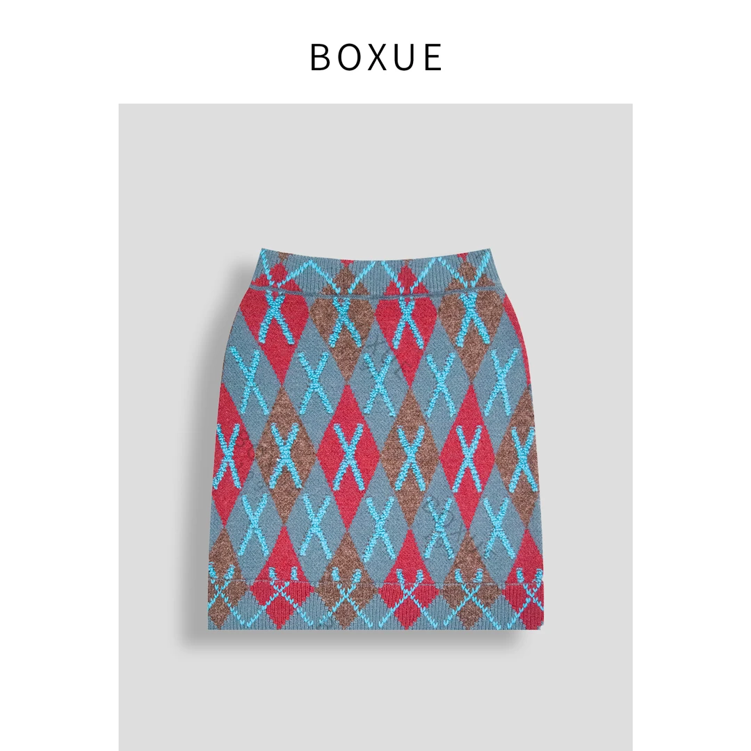 BOXUE  2024设计感半身裙福利款 裙子#250110A44