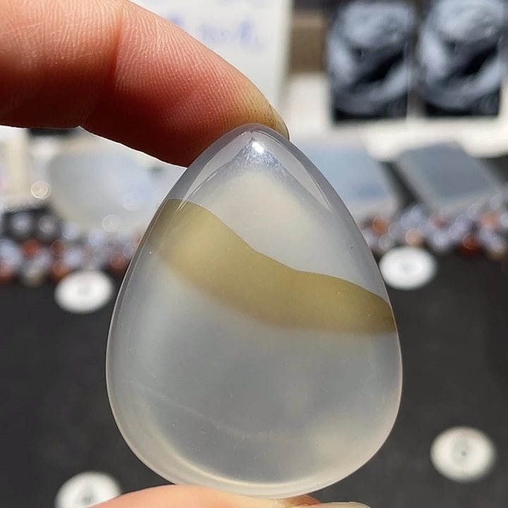 玛瑙/玉髓未镶嵌吊坠(不含链)