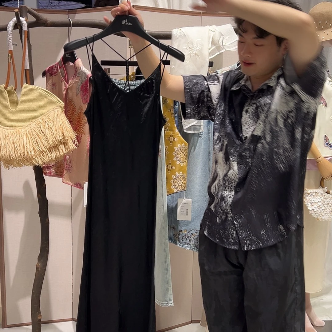 吊带醋酸设计吊带027691