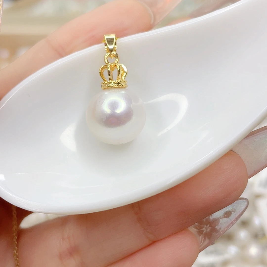 淡水珍珠未镶嵌吊坠(赠链)