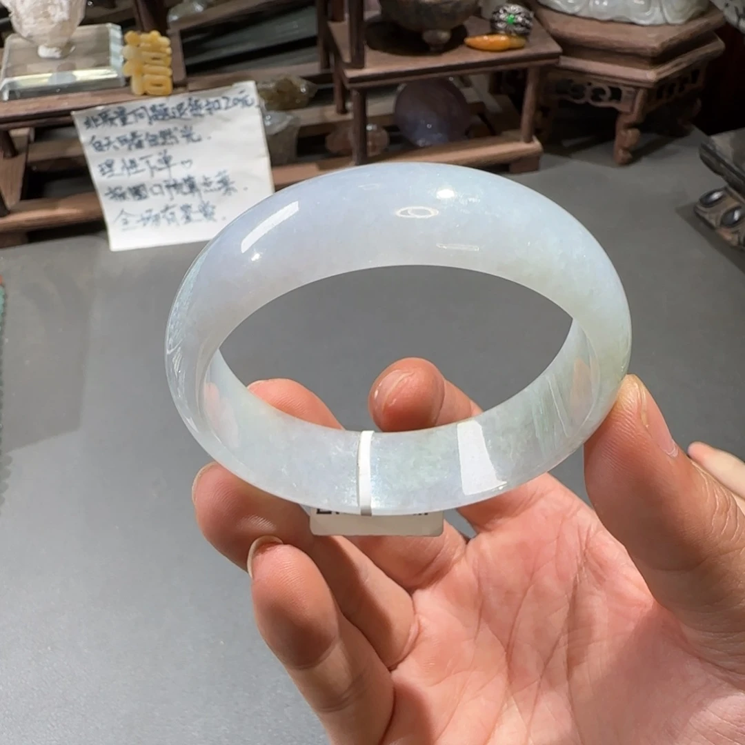 翡翠手镯未镶嵌55.2圈口