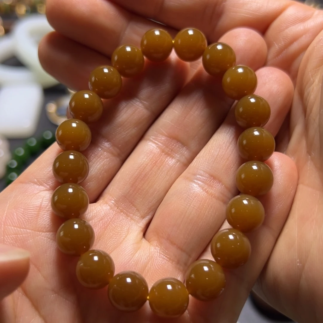 和田玉（糖玉）未镶嵌手串