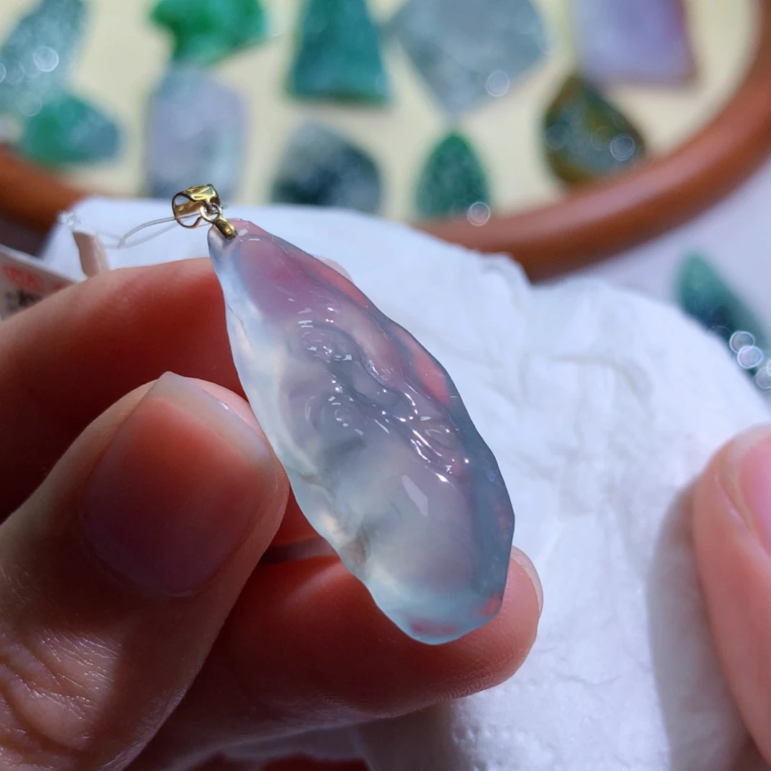 【闪购商品】翡翠吊坠(不含链)未镶嵌 1452