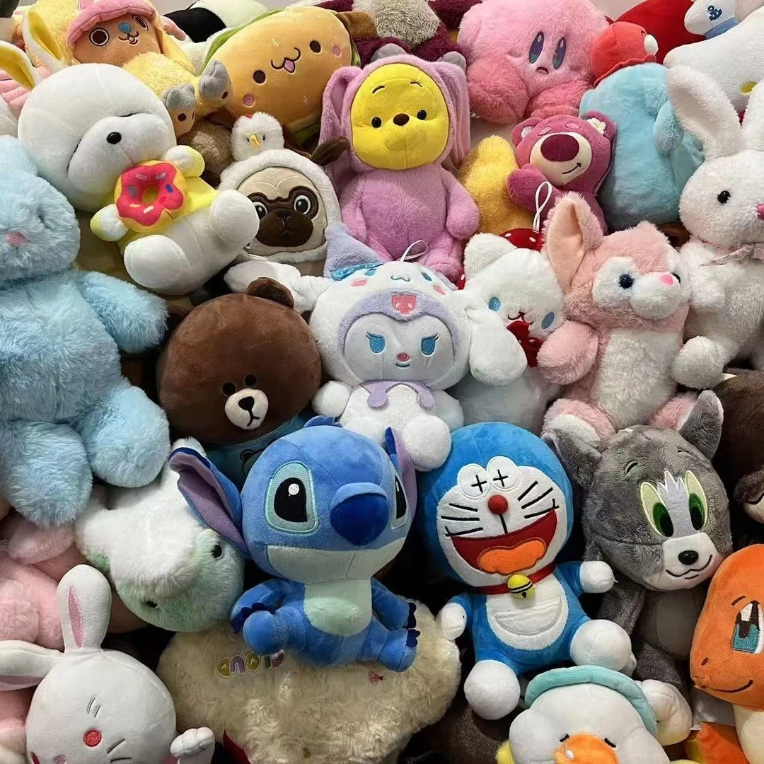 婚礼抛洒毛绒玩具结婚小公仔可用于地摊抓娃娃机地推套圈