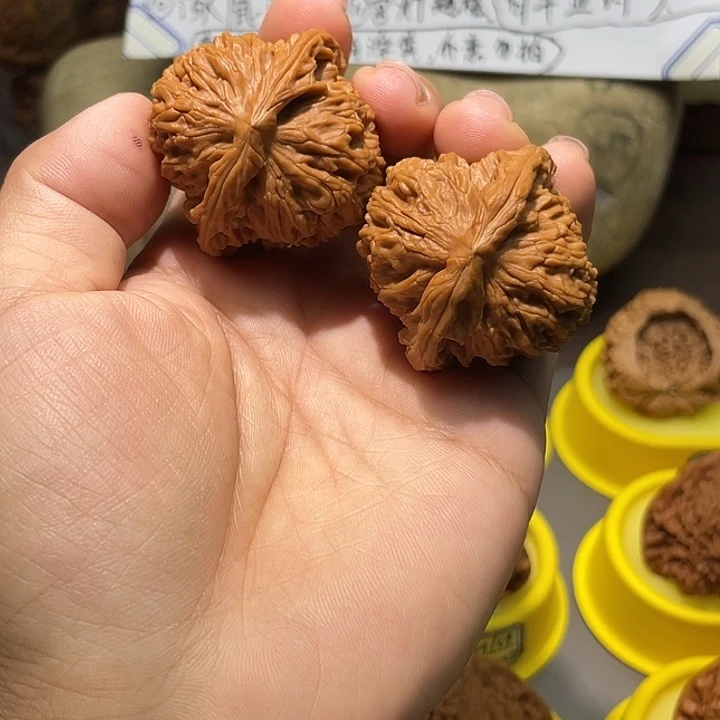 文玩核桃把件22号，42尺全品球疆