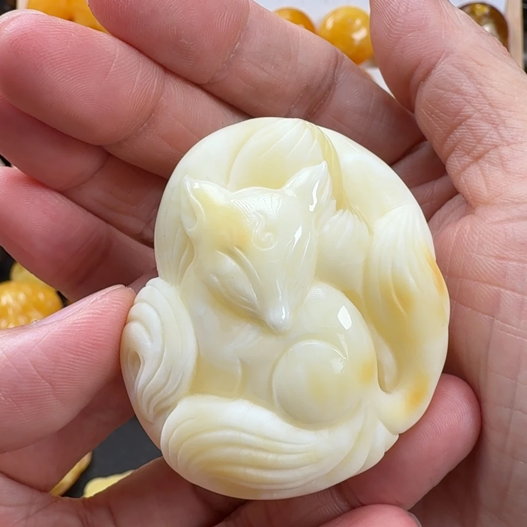 蜜蜡颈饰未镶嵌蜜蜡24.9g