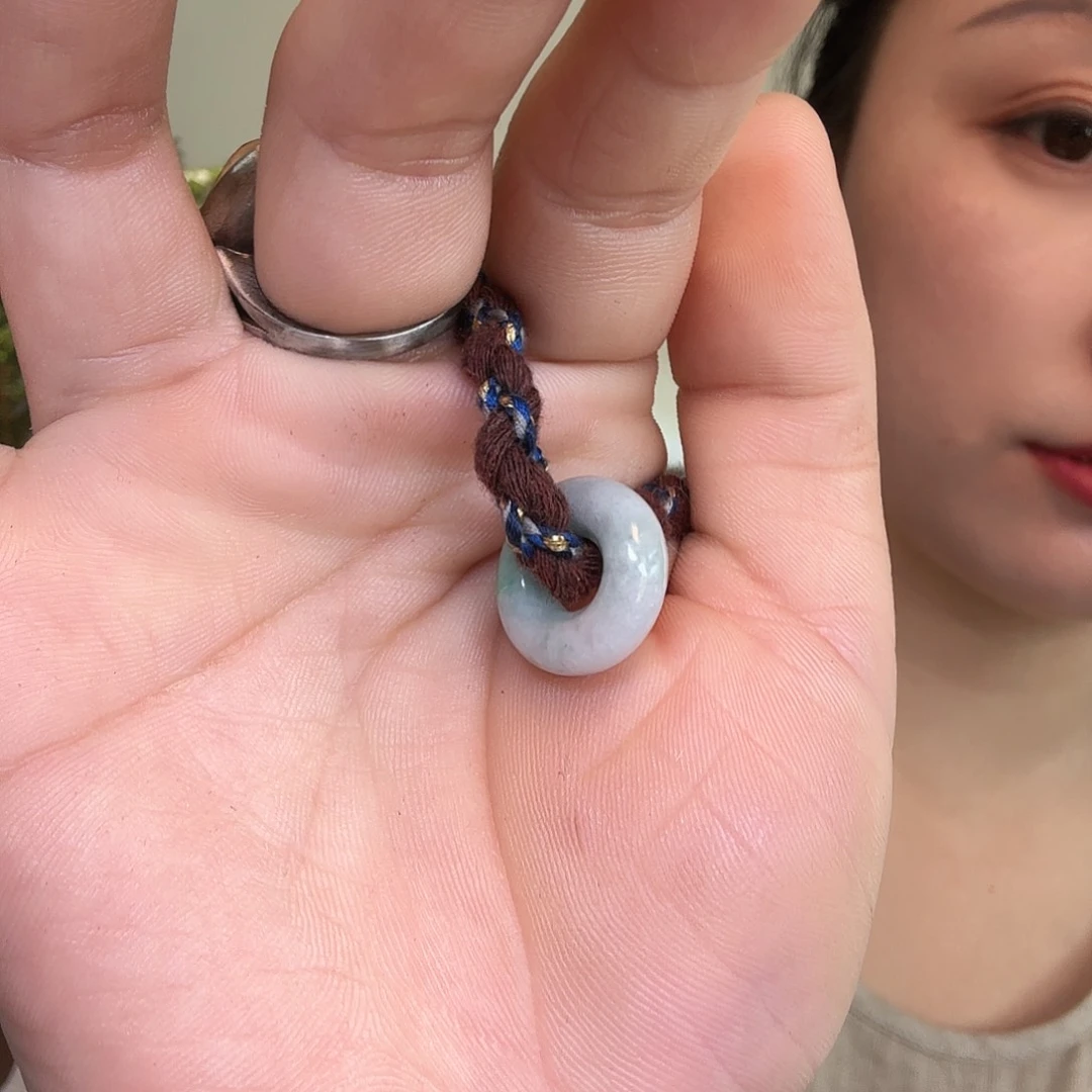 和田玉未镶嵌颈饰含**蜜