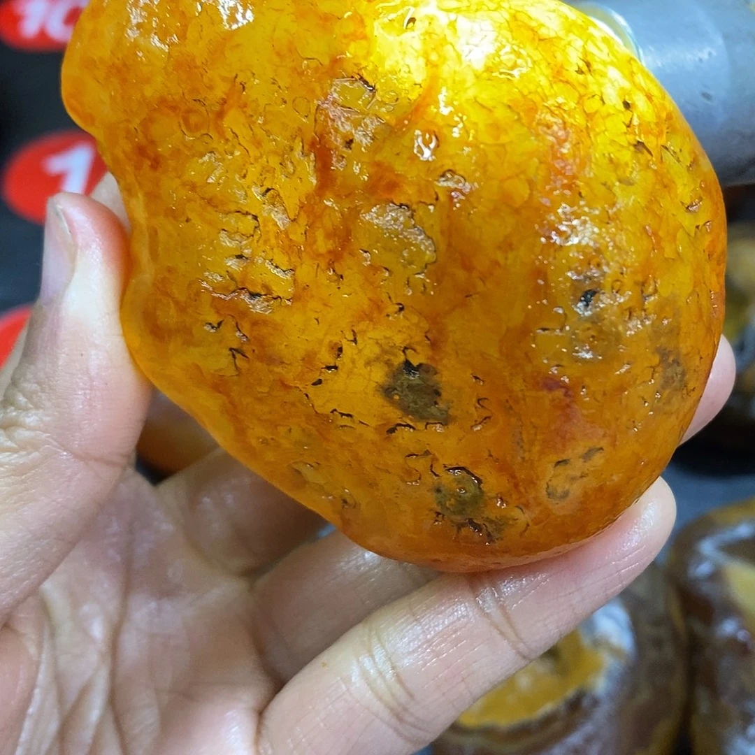 玛瑙/玉髓未镶嵌手把件