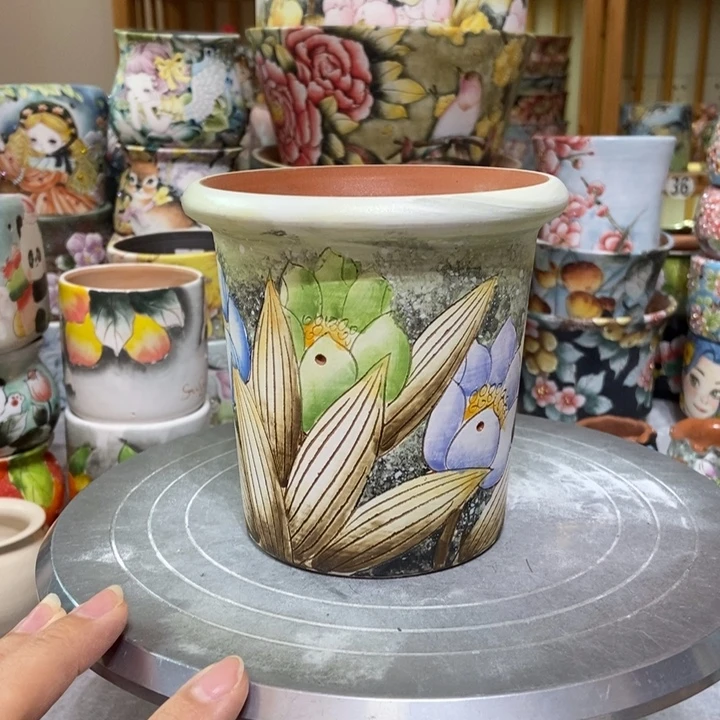 景德镇艺术手绘作品