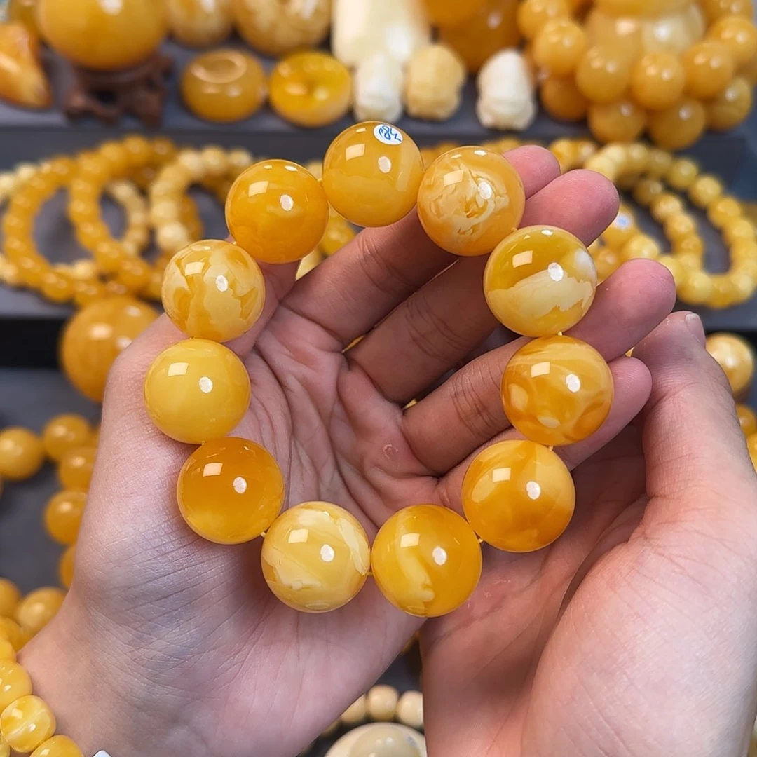 未镶嵌蜜蜡珠宝奇石22mm