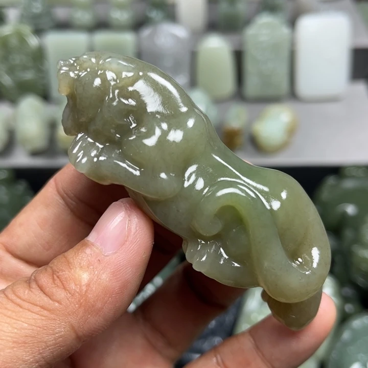 和田玉挂件未镶嵌心*