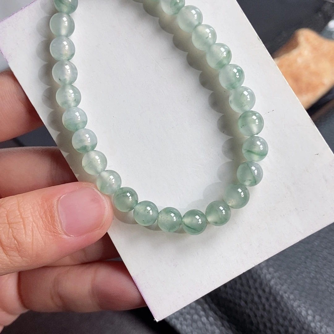 未镶嵌手链翡翠卡6.5