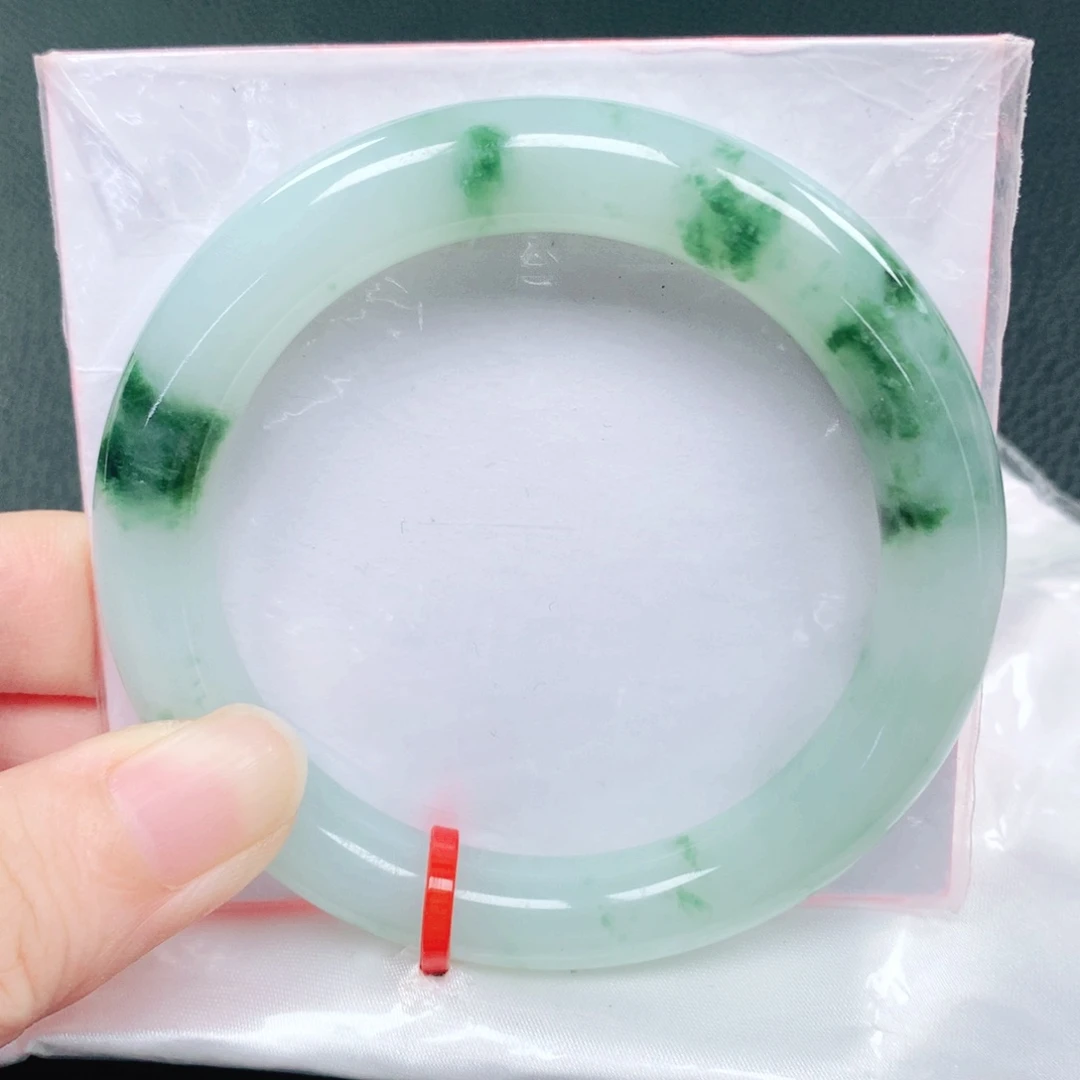未镶嵌手镯翡翠56圈