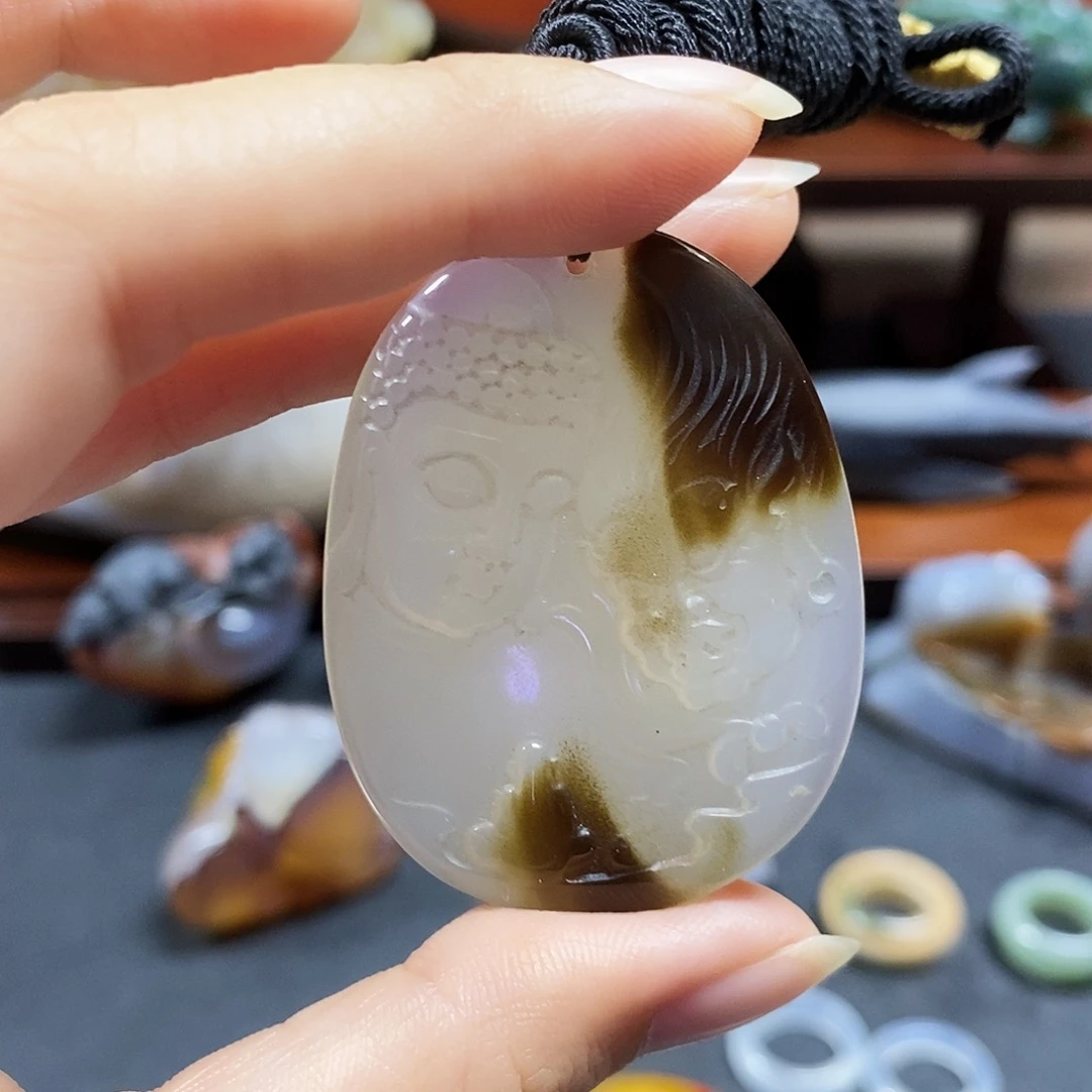 玛瑙/玉髓未镶嵌颈饰