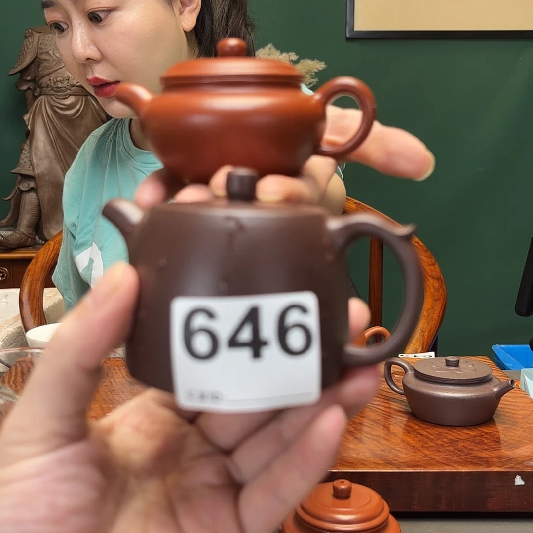 紫砂茶宠水*香井栏仿古646