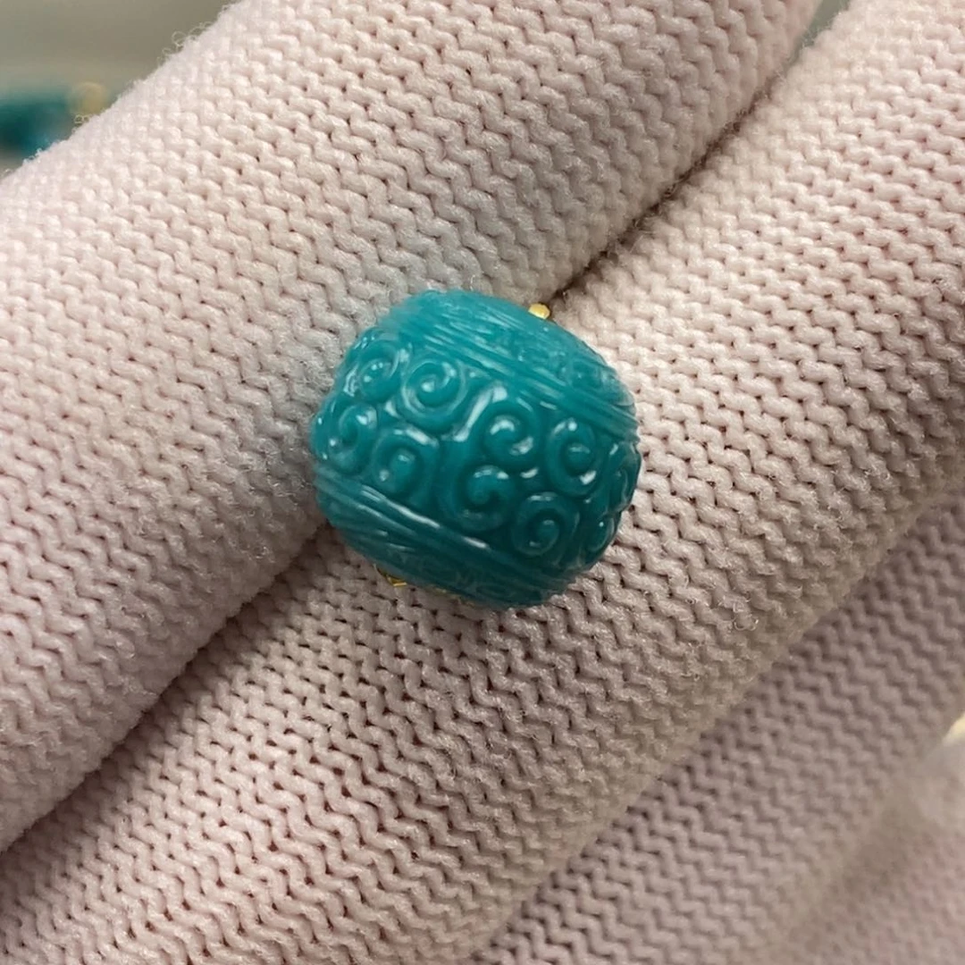 未镶嵌绿松石老型Aa808/12.5mm