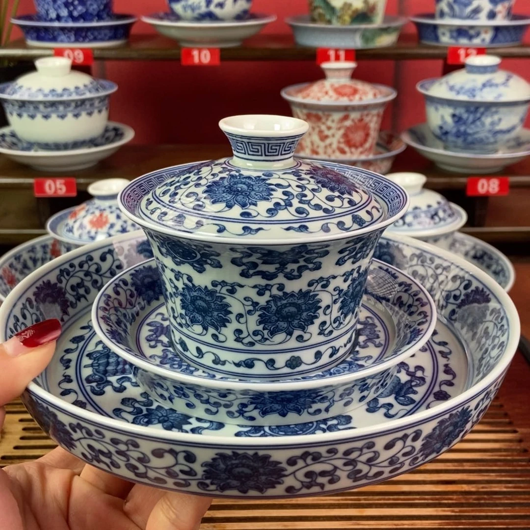 罗***国景德镇瓷器两件套