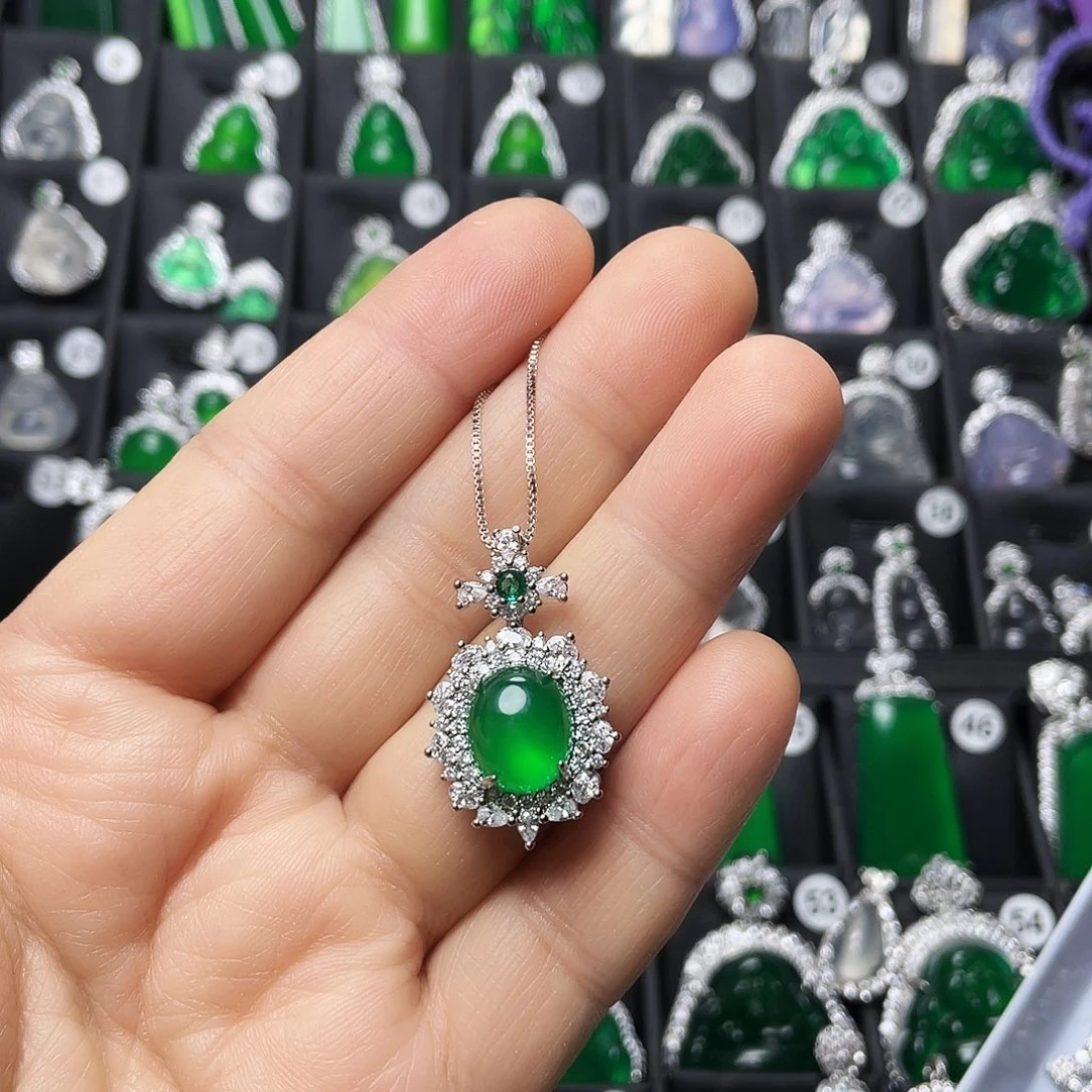 玛瑙/玉髓合金颈饰