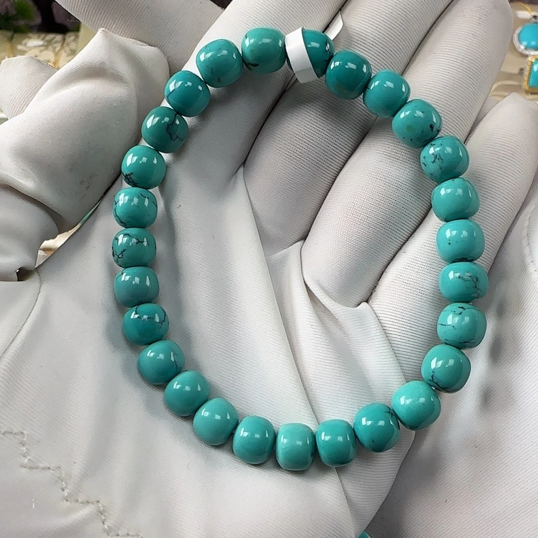 绿松石未镶嵌7mm➕手串