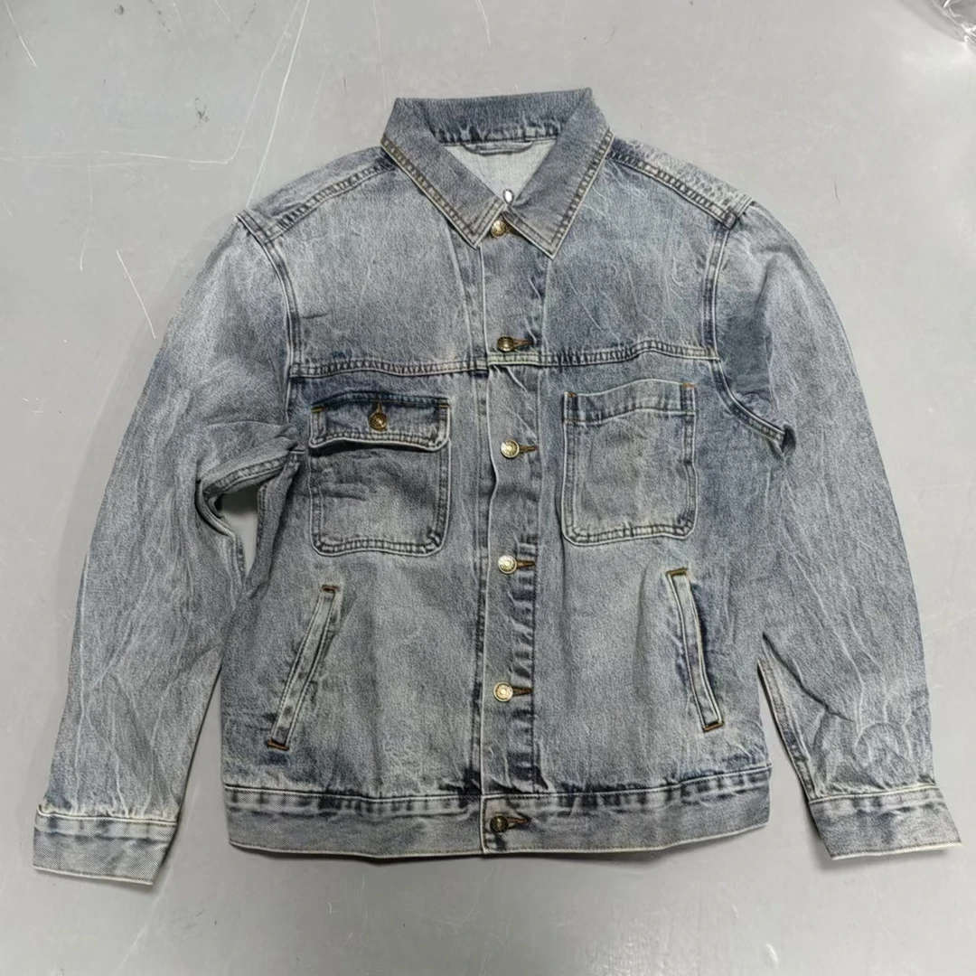 【南油玲姐】浅蓝色牛仔外套84296