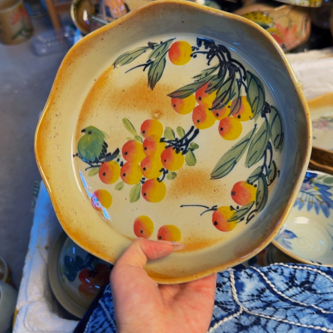 瓷片景德镇陶瓷手工手绘