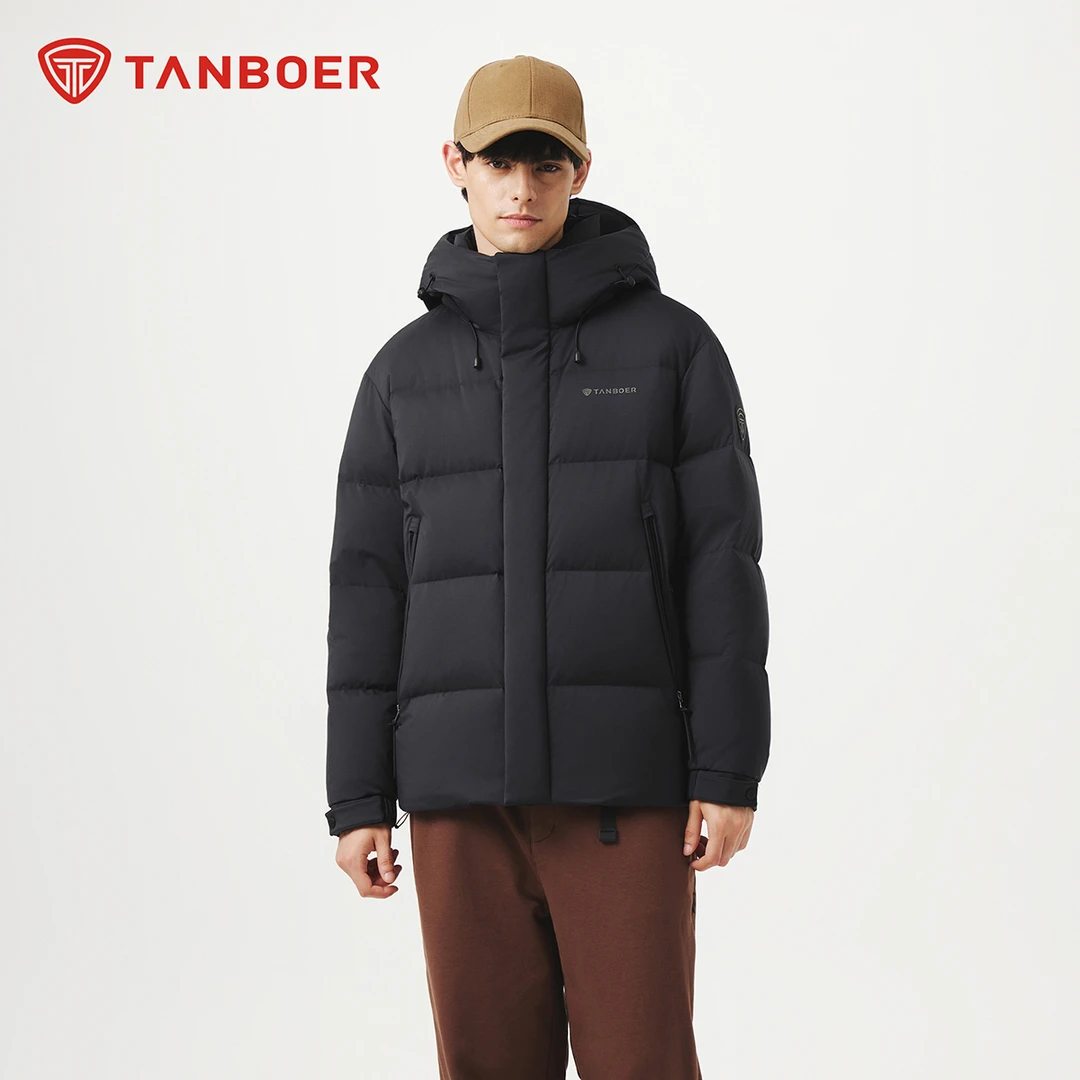 【坦博尔】25年冬款云舒泡芙轻暖男士羽绒服TA5530333Z【H】
