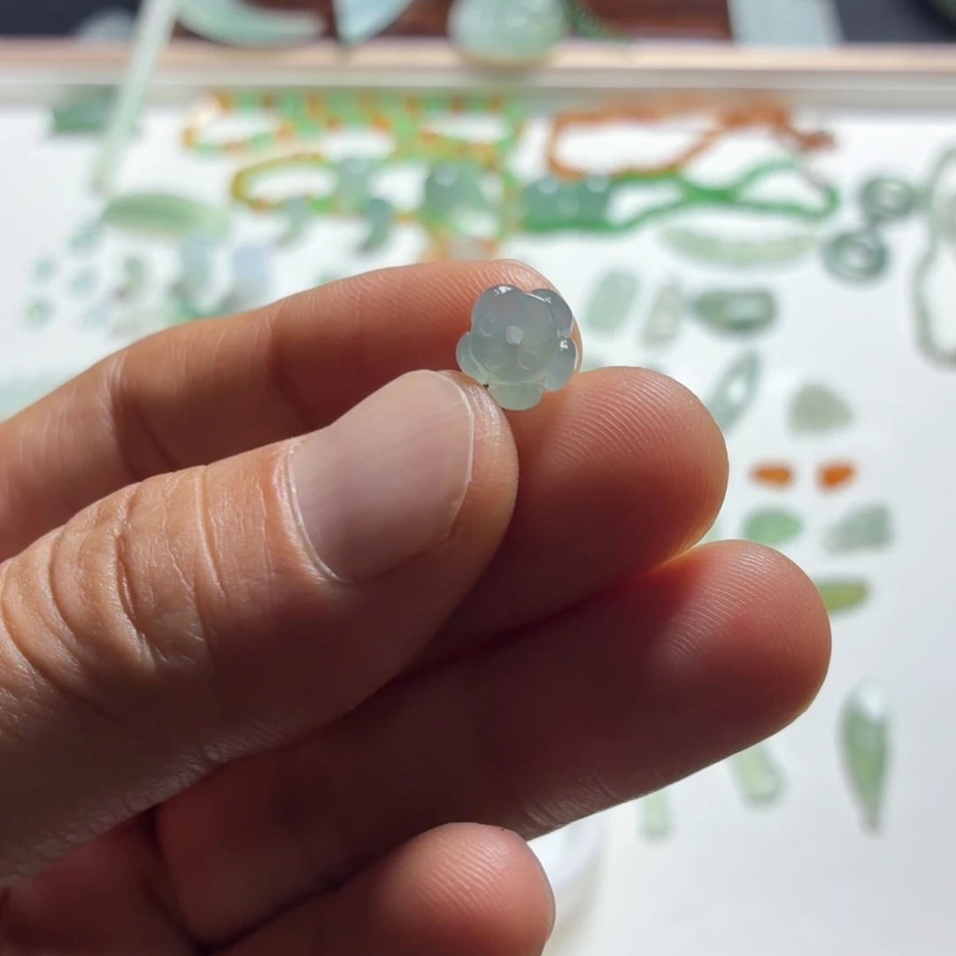未镶嵌定制翡翠珠子
