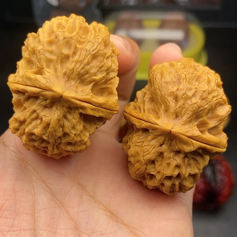 【闪购商品】把件文玩核桃45尺麒麟元宝