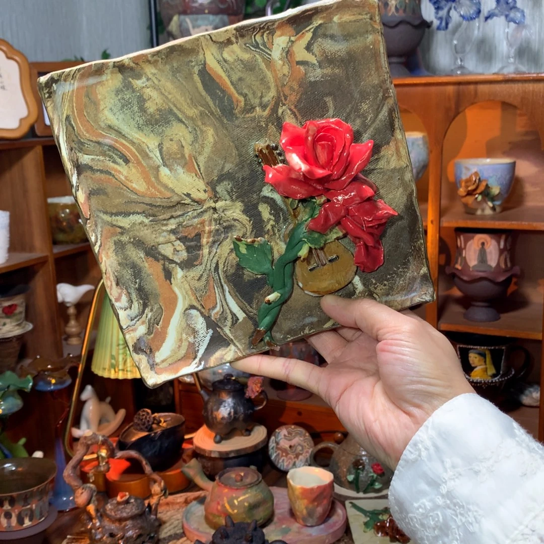 陶｜玫瑰与吉他 盘